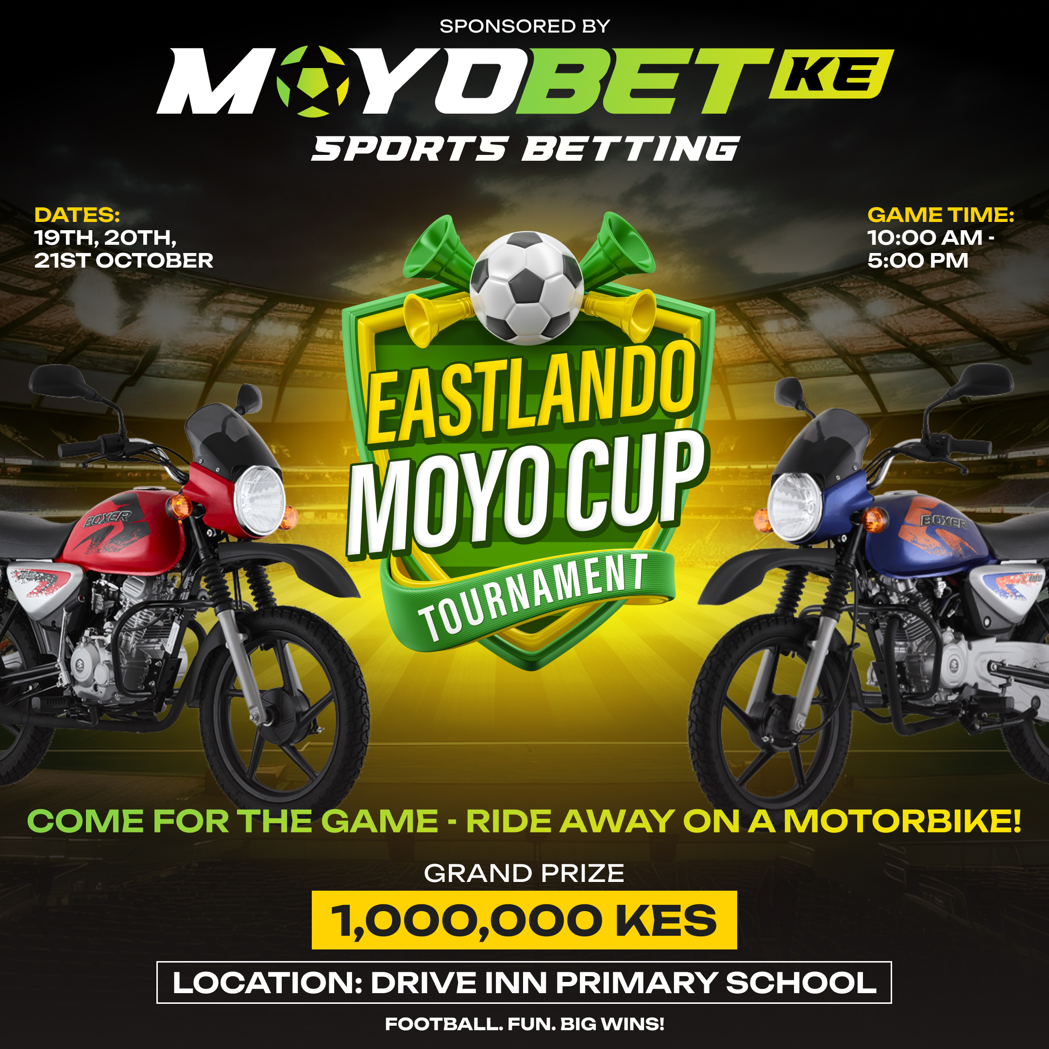 Get Ready for the Ultimate Football Experience – Eastlando Stars Cup Presented by Moyobet and Moyo Casino